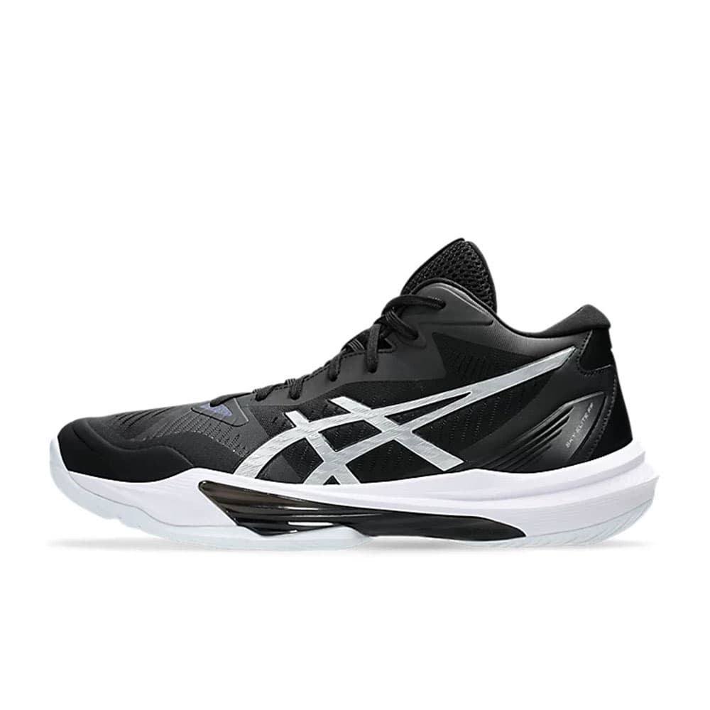 کتونی والیبال ساق دار Asics Sky Elite 3 Paris اسیکس اسکای الیت 3 پاریس رنگ مشکی سفید