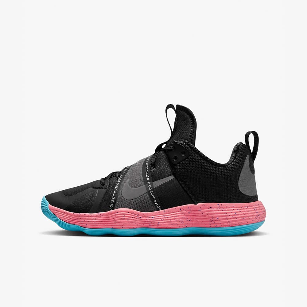کتونی والیبال Nike HyperSet 1 نایک هایپرست 1 رنگ مشکی صورتی آبی
