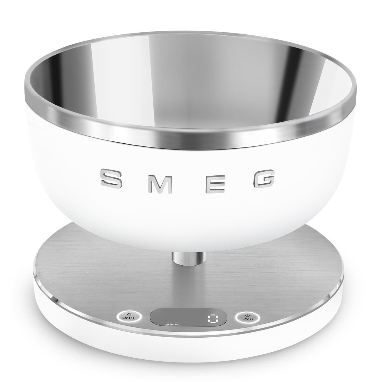ترازو آشپزخانه دیجیتال اسمگ سفید مات Smeg