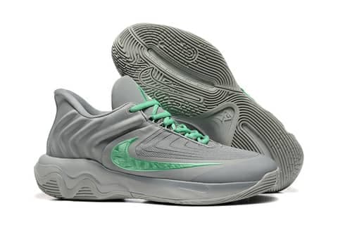 کتونی بسکتبال Nike Giannis Immortality 4 نایک جیانیس ایمورتالیتی 4 رنگ طوسی سبز — تصویر ۵