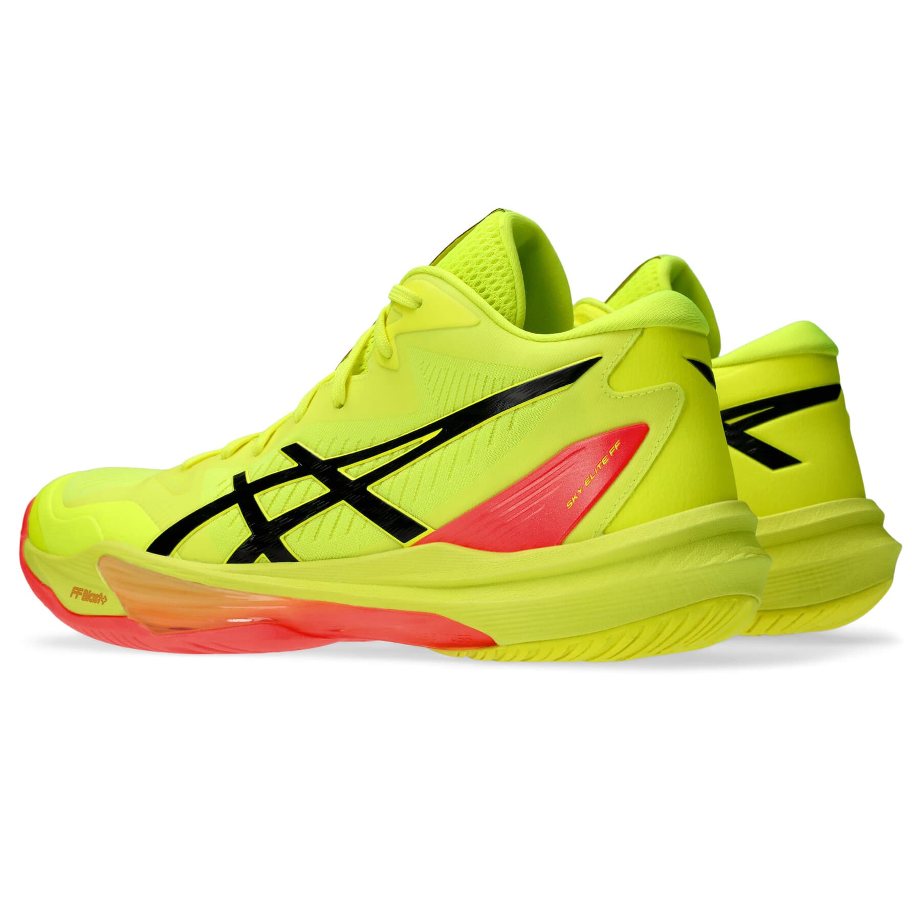 کتونی والیبال ساق دار Asics Sky Elite 3 Paris اسیکس اسکای الیت 3 پاریس Yellow/Black — تصویر ۵
