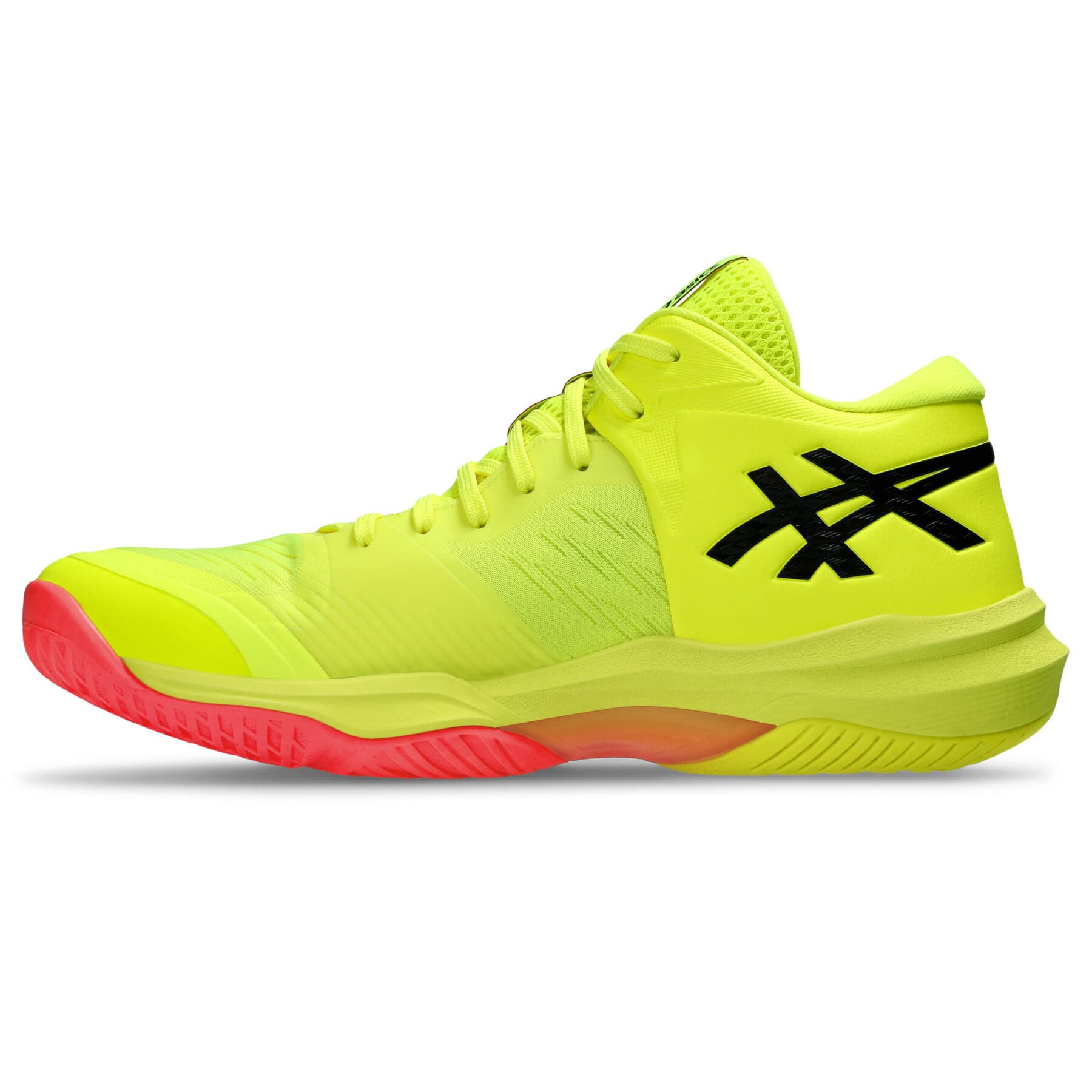 کتونی والیبال ساق دار Asics Sky Elite 3 Paris اسیکس اسکای الیت 3 پاریس Yellow/Black — تصویر ۴