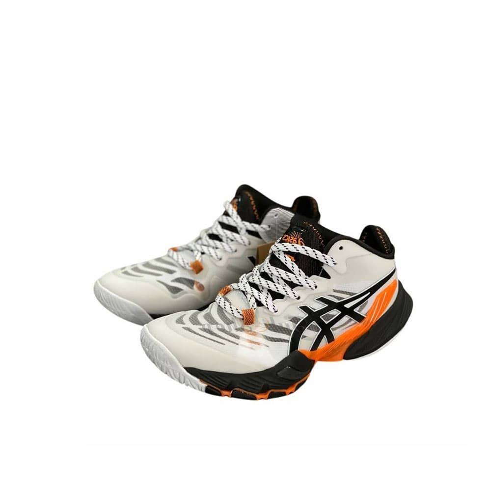 کتونی والیبال Asics Metarise Tokyo اسیکس متارایز توکیو سفید نارنجی مشکی — تصویر ۳