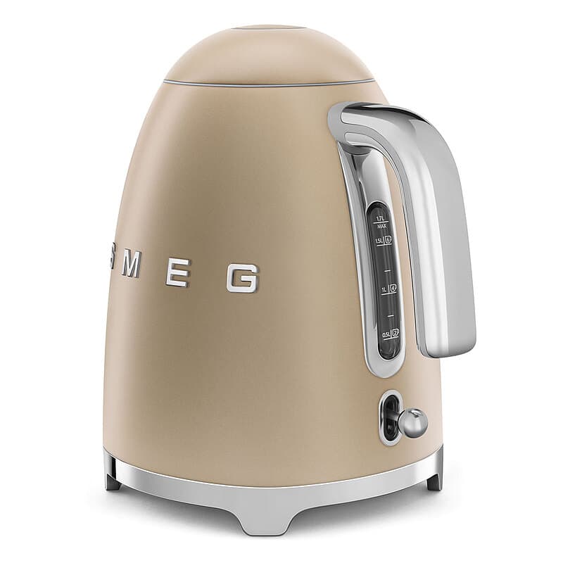 کتری برقی ساده اسمگ SMEG مدل KLF03 شامپاینی مات — تصویر ۳