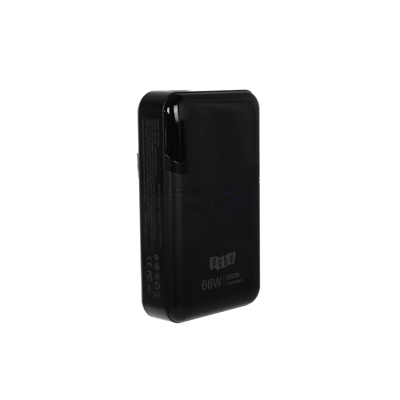 پاوربانک PD و فست شارژ PQBD 66W 20000mAh مدل PQ-PB05 – مشکی — تصویر ۶