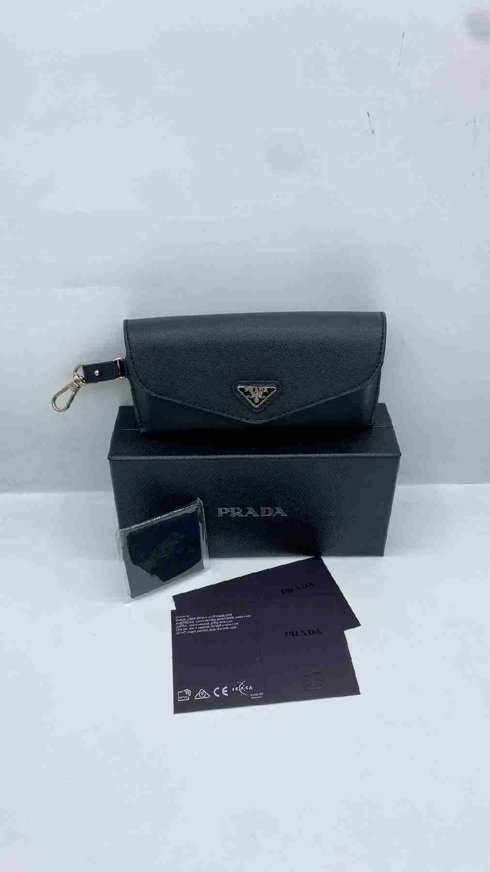 پک اورجینال عینک برند پرادا (PRADA) با تمام تجهیزات — تصویر ۷