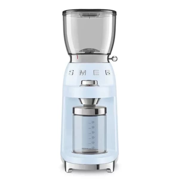 آسیاب قهوه آبی پاستیلی اسمگ SMEG مدل CGF01 — تصویر ۲