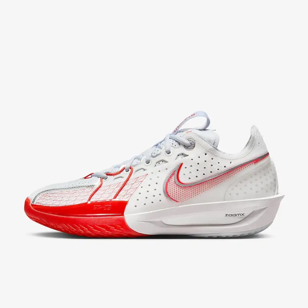 کتونی بسکتبال Nike G.T. Cut 3 نایک جی تی کات 3 سفید قرمز — تصویر ۵