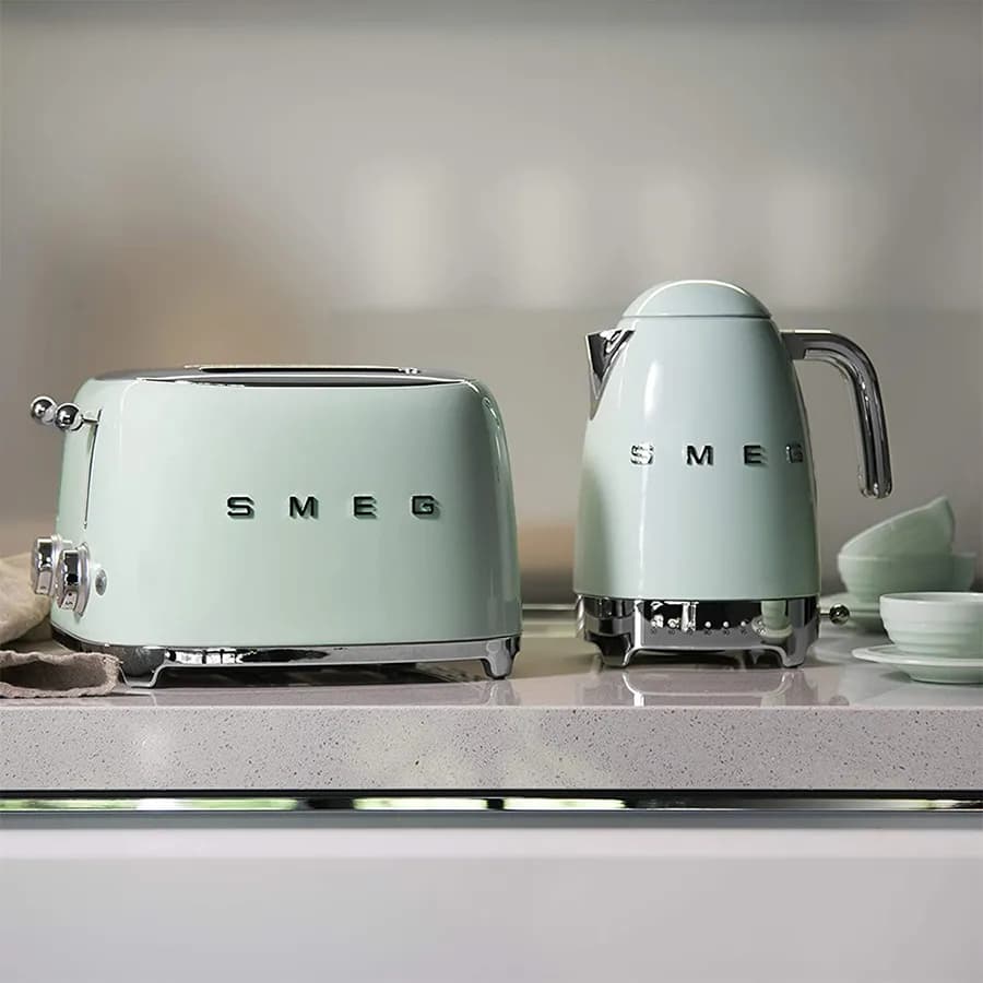 کتری برقی درجه دار اسمگ SMEG مدل KLF04 سبز پاستیلی — تصویر ۷
