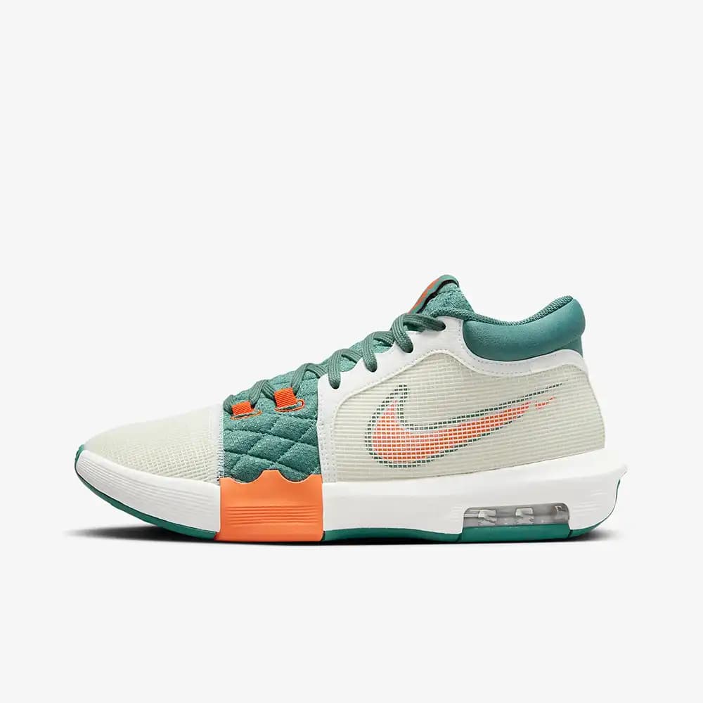کتونی بسکتبال Nike Lebron Witness 8 نایک لبرون ویتنس 8 سفید سبز