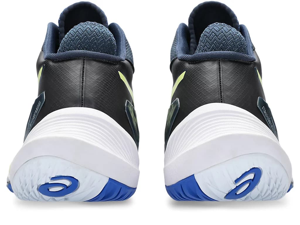 کتونی والیبال Asics Metarise Tokyo اسیکس متارایز توکیو سرمه ای لیمویی — تصویر ۵