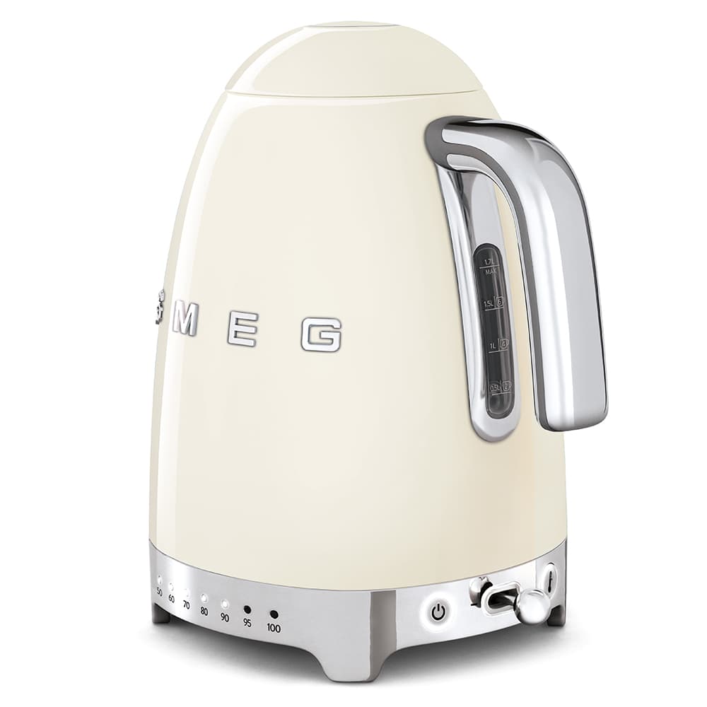 کتری برقی درجه دار اسمگ SMEG مدل KLF04 کرم — تصویر ۴