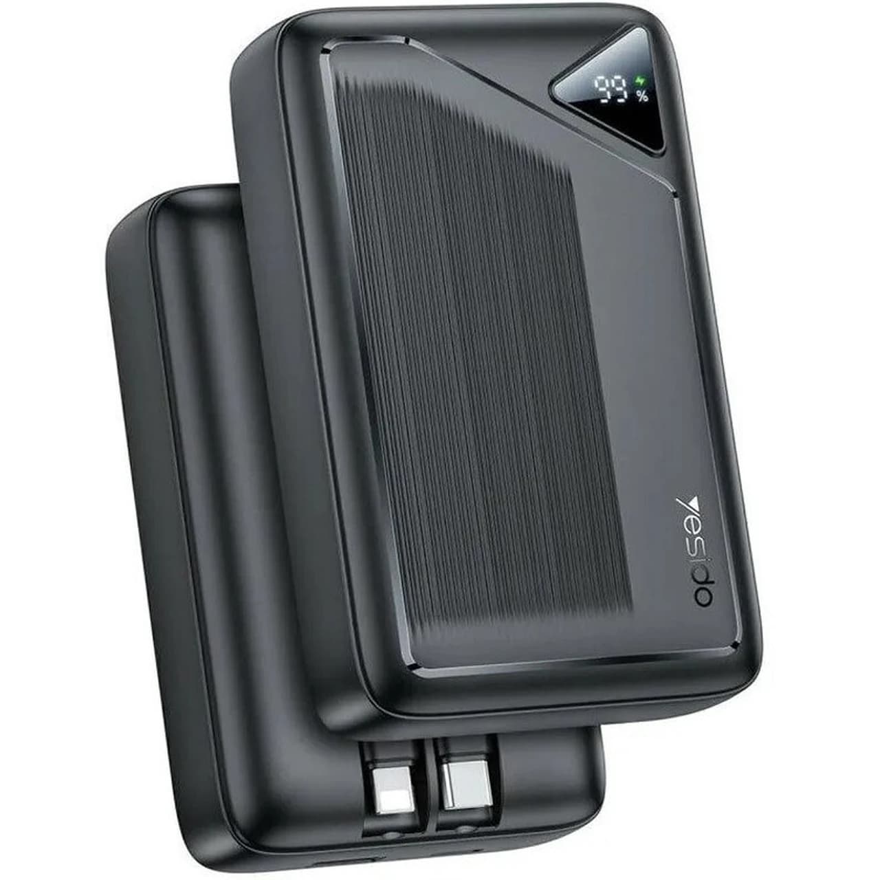 پاوربانک PD و فست شارژ Yesido 10000mAh مدل YP84 22.5W – مشکی (گارانتی 18 ماه تعویض نیکان همراه) — تصویر ۲