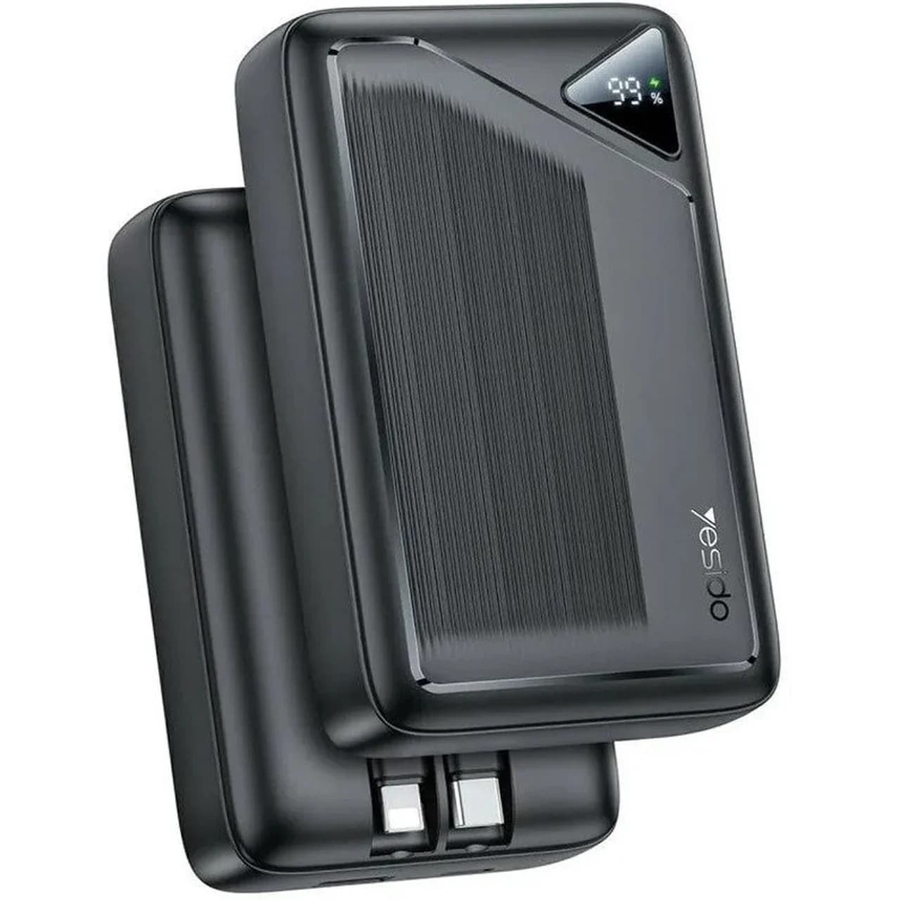 پاوربانک PD و فست شارژ Yesido 10000mAh مدل YP84 22.5W – مشکی (گارانتی 18 ماه تعویض نیکان همراه) — تصویر ۳