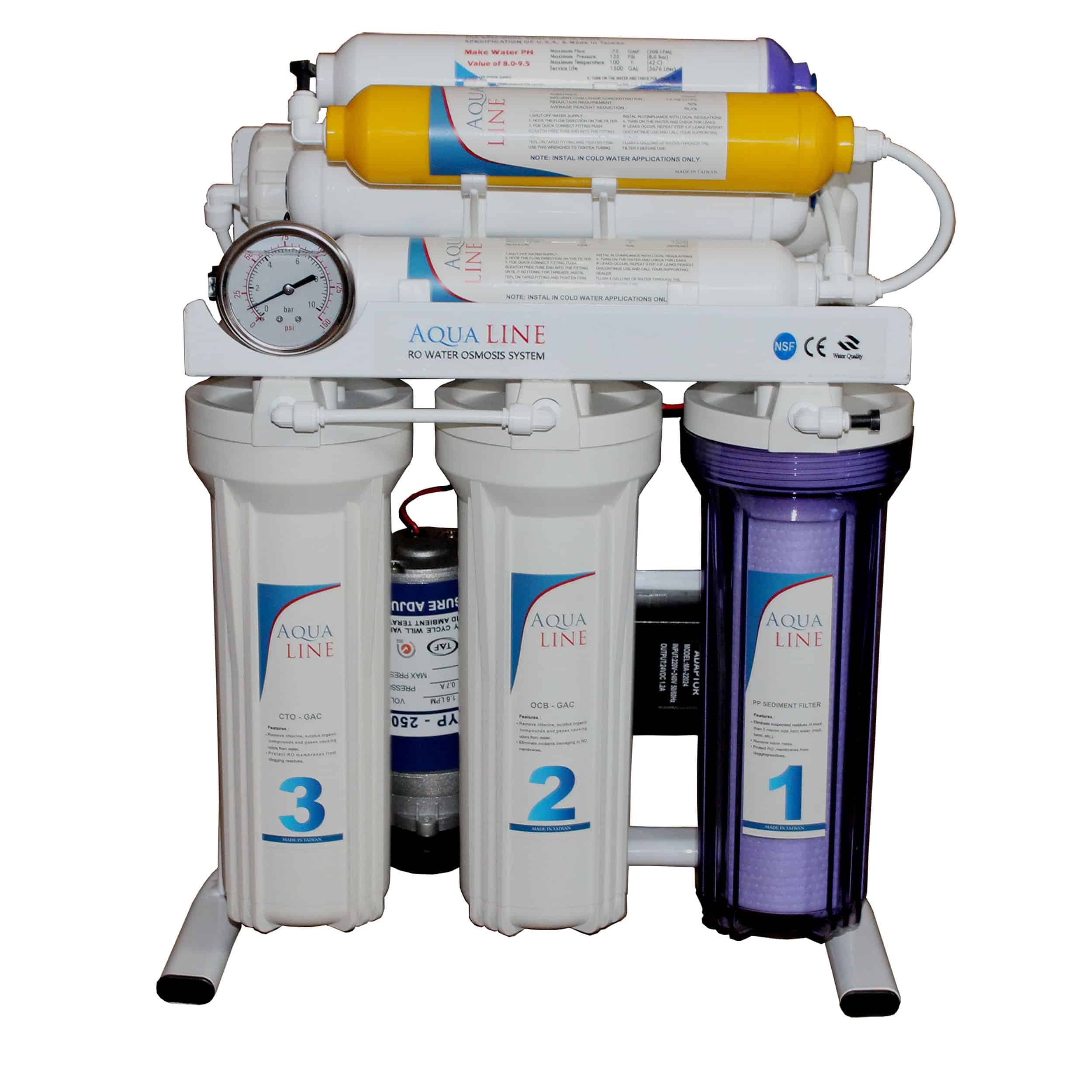 دستگاه تصفیه کننده آب آکوا لاین مدل RO-LINE800
