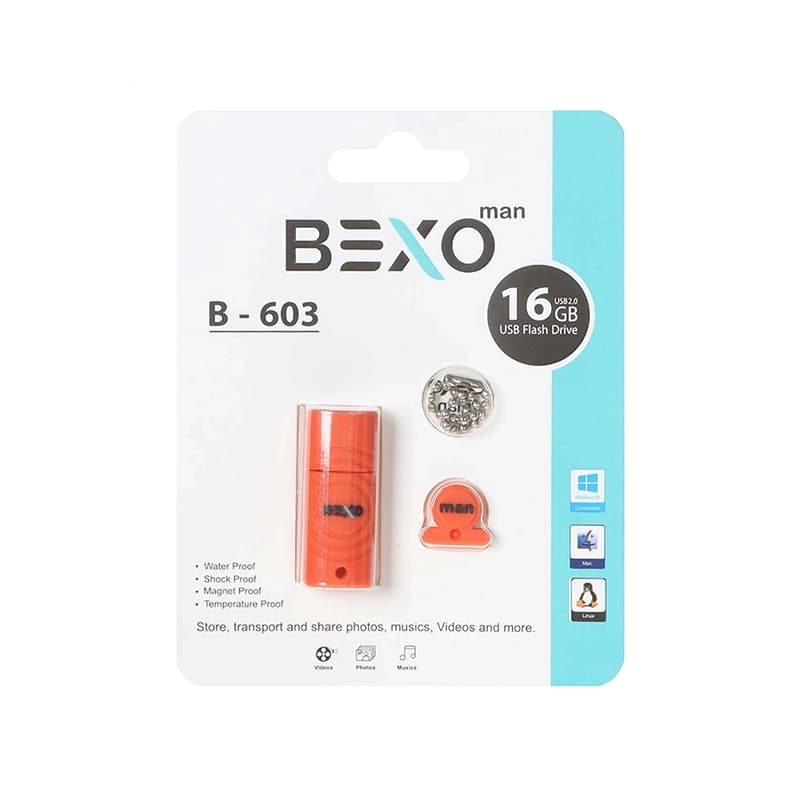 فلش مموری بکسو BEXO B603 16GB SILVER