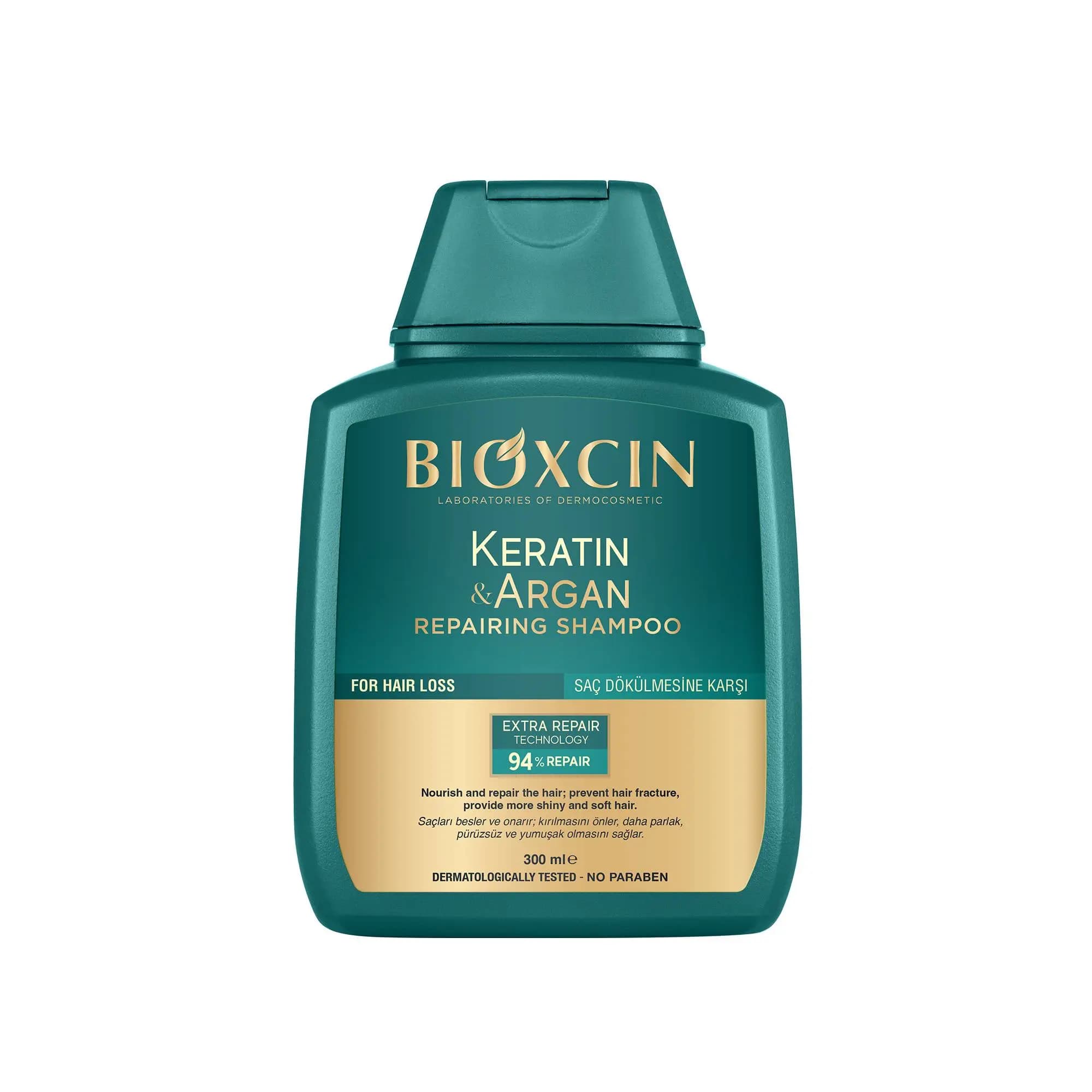 شامپو ترمیم کننده مو کراتین و آرگان ( keratin & argan) حجم 300 میل