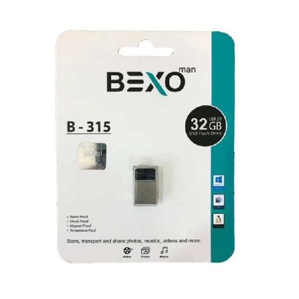 فلش مموری بکسو BEXO B315 32GB SHINY GOLD