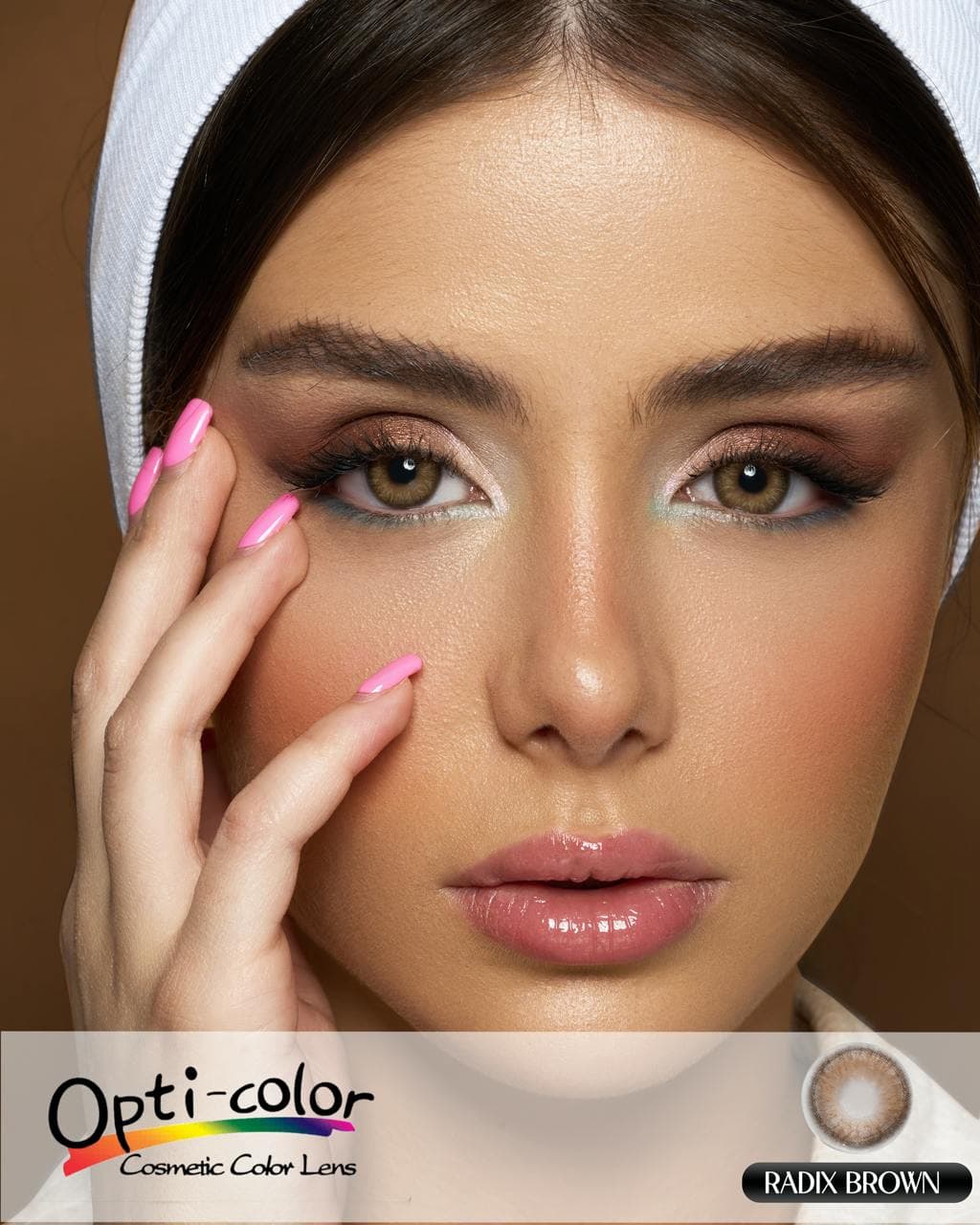 لنز طبی رنگی مثبت رادیکس اپتی کالر (نمرات 0.50+ تا 8.00+) — تصویر ۵