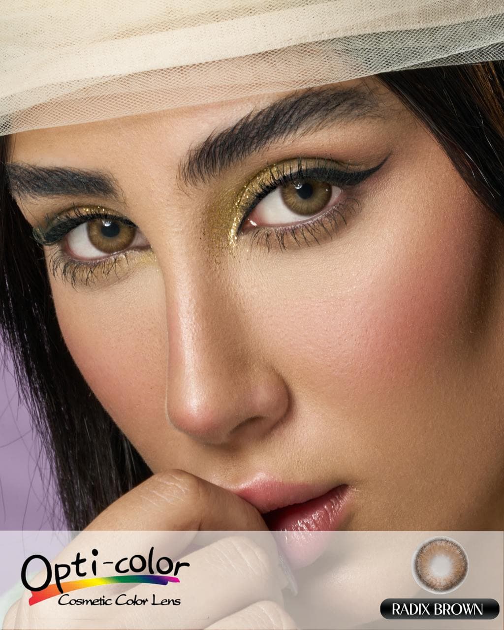لنز طبی رنگی مثبت رادیکس اپتی کالر (نمرات 0.50+ تا 8.00+) — تصویر ۴