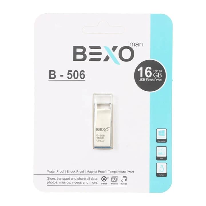 فلش مموری بکسو BEXO B506 16GB SILVER