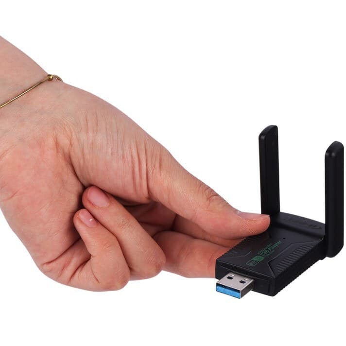 USB کارت شبکه دی-نت مدل WF-600 — تصویر ۵
