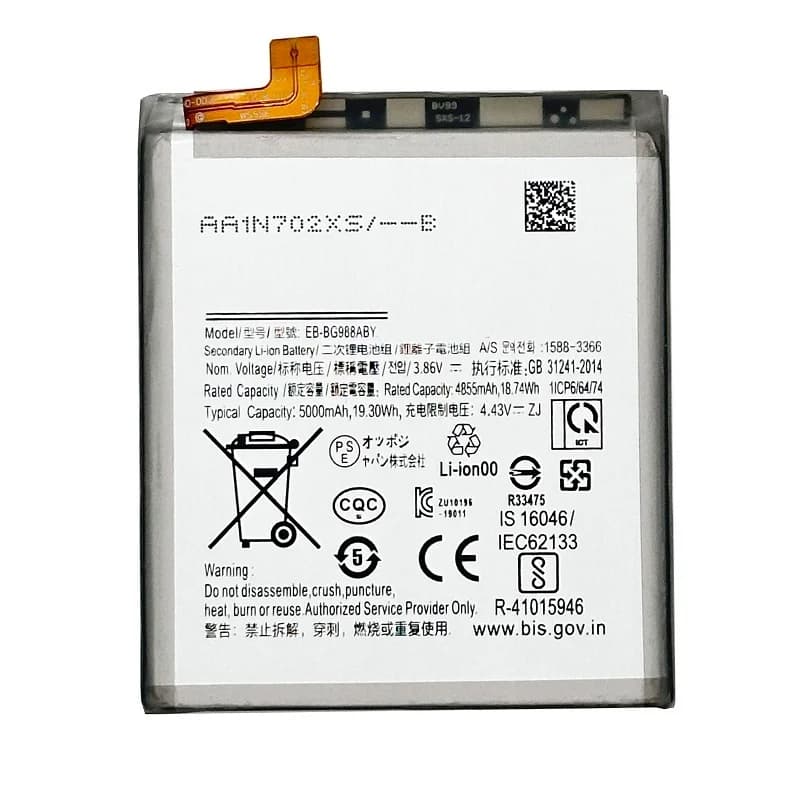 باتری سامسونگ Samsung Galaxy S20 Ultra 4G / G988 مدل: EB-BG988ABY — تصویر ۲