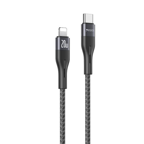 کابل شارژ گوشی موبایل یسیدو مدل yesido CA155 TYPE C to LIGHTNING