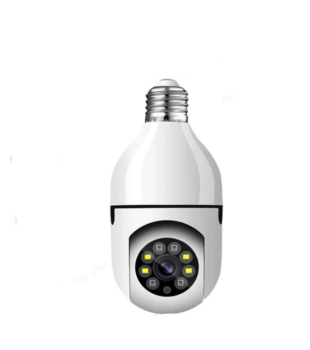 دوربین مداربسته چرخشی بی سیم وای فای دار مدل v380