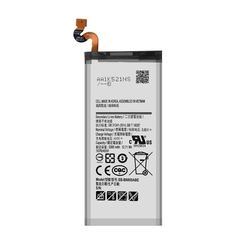 باتری سامسونگ Samsung Galaxy Note8 / N950 مدل: EB-BN950ABE