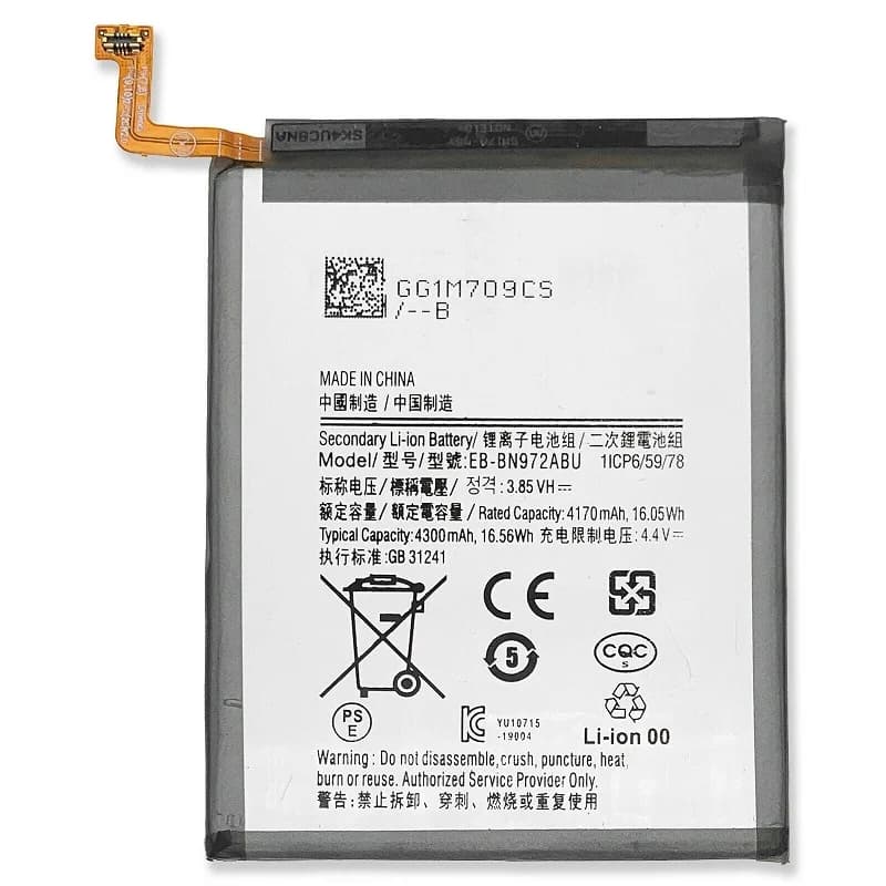باتری سامسونگ Samsung Galaxy Note 10 plus 4G / N975 مدل: EB-BN972ABU