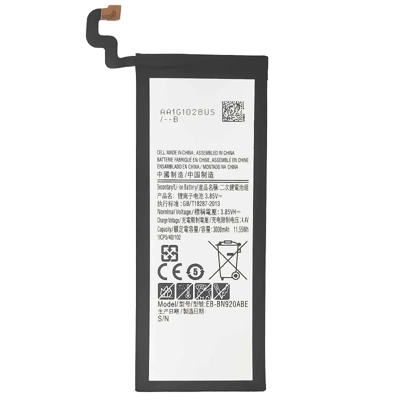 باتری گوشی سامسونگ Samsung Galaxy Note 5 / N920 مدل: EB-BN920ABE — تصویر ۲