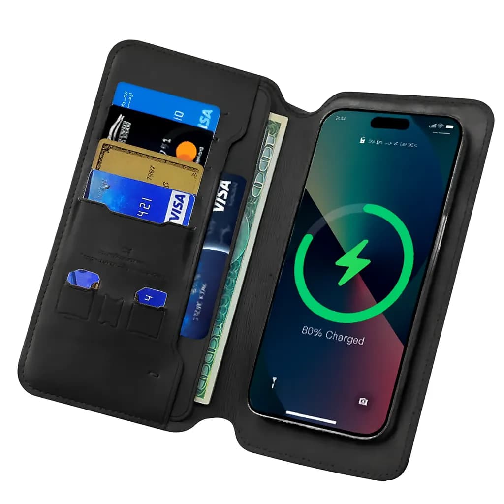 Wallet magsafe / کیف پول پاوربانک دار مکسول / Maxwell — تصویر ۲
