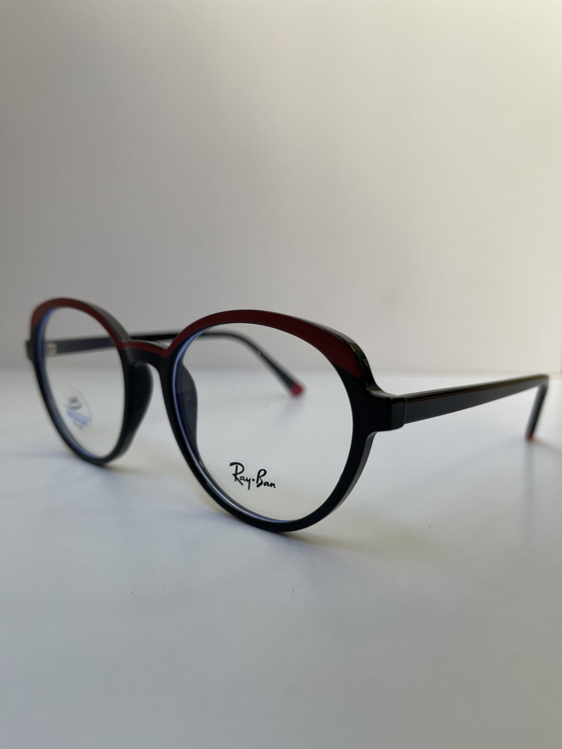 عینک طبی ری‌بن مدل Round Blue Light سبک کد 8329C4 — تصویر ۹