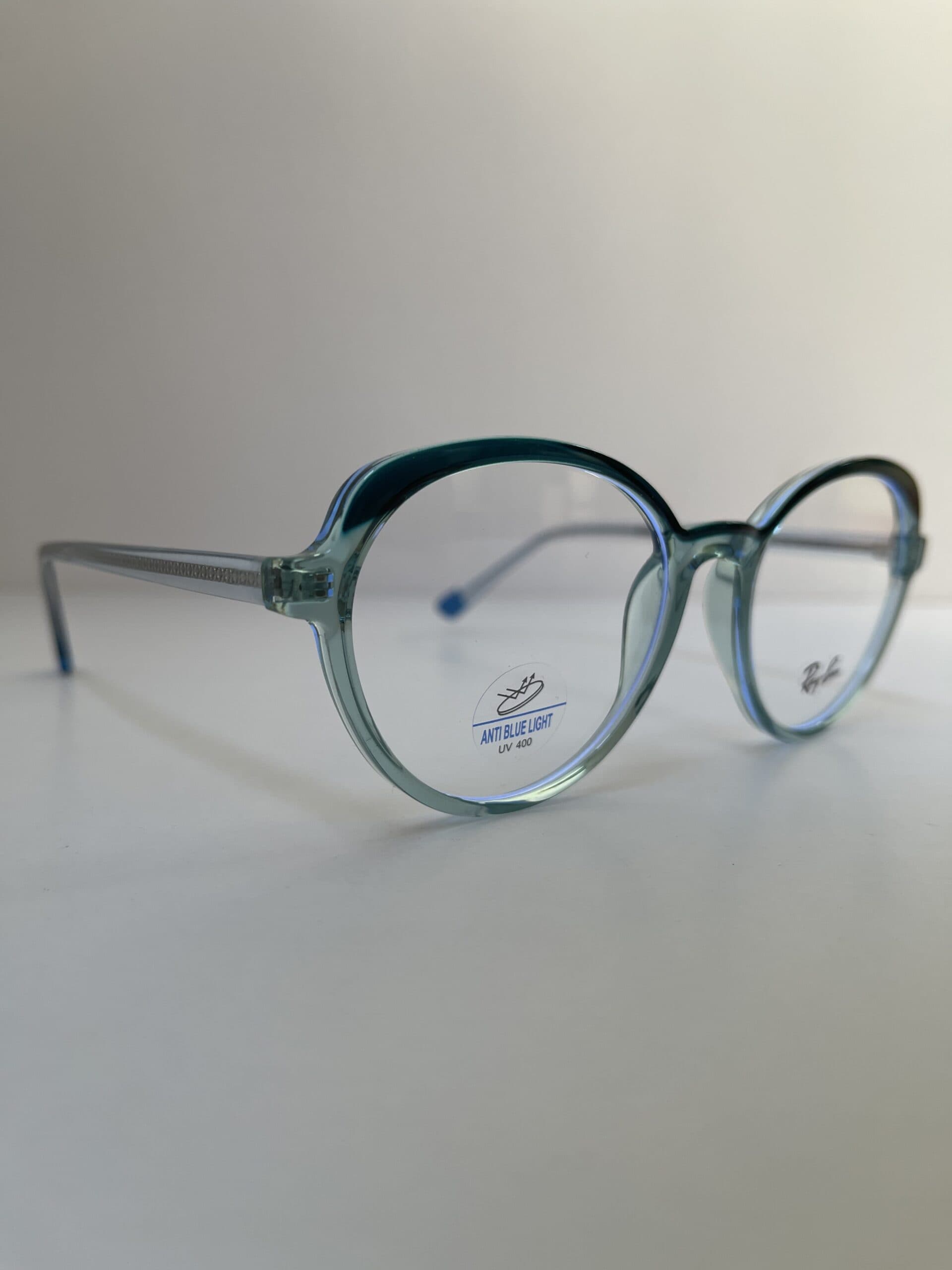 عینک طبی ری‌بن مدل Round Blue Light سبک کد 8329C4 — تصویر ۳