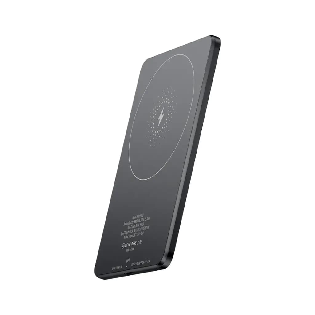 پاوربانک مگ سیف PPBCHA63 پاورلوژی 5 هزار powerbank Ultra-thin 5000