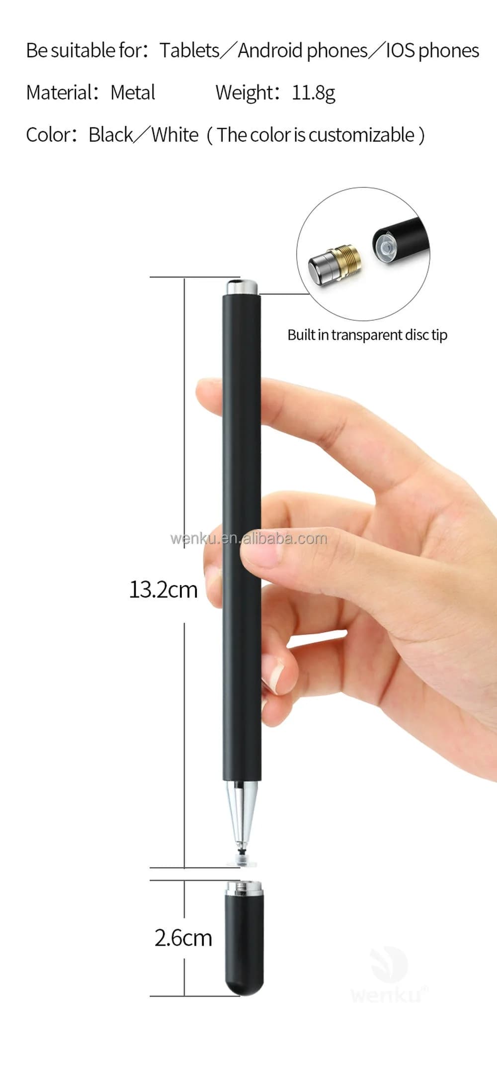 قلم لمسی استایلوس مدل Touch Screen Pen 6984 — تصویر ۶