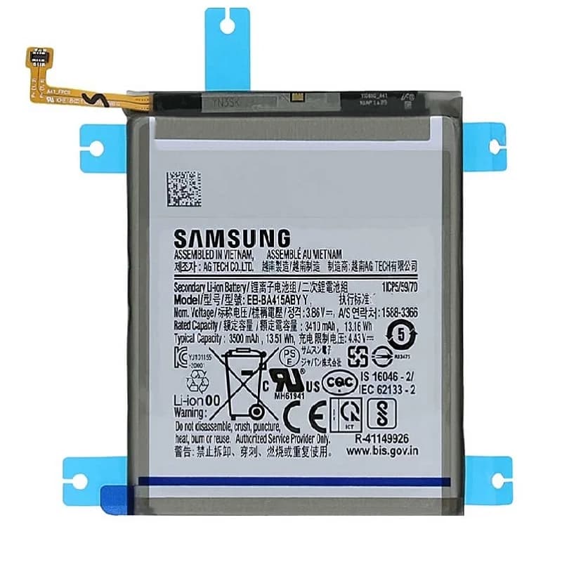 باتری سامسونگ Samsung Galaxy A41 / A415 مدل: EB-BA415ABY — تصویر ۲