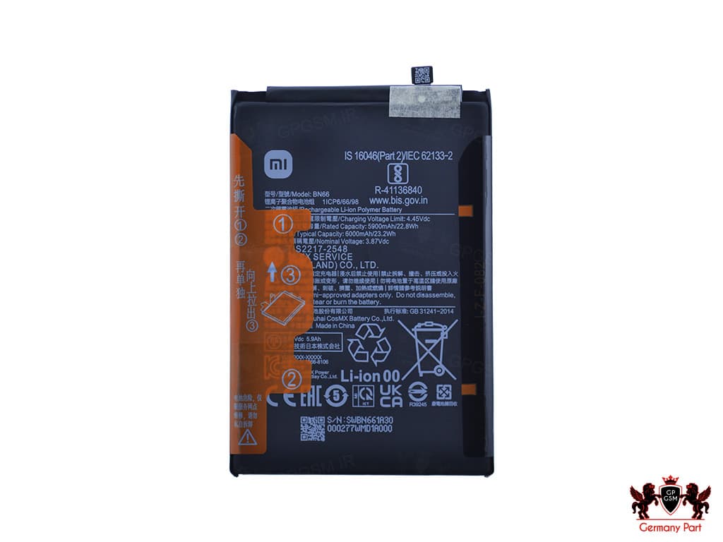 باطری BN66 شیاومی – BATTERY BN66 XIAOMI