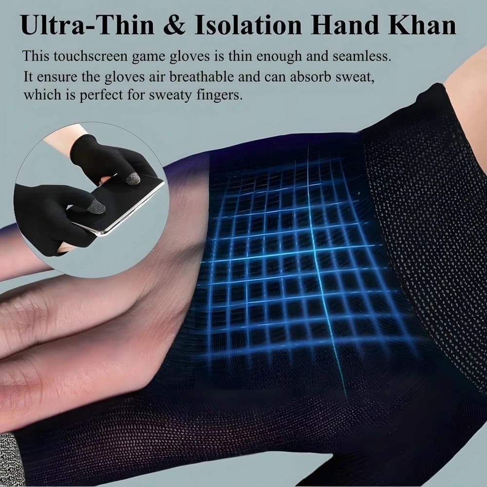 دستکش گیمینگ 4 انگشتی مدل Gamer Pro 4 Finger — تصویر ۸