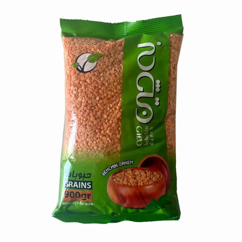 دال عدس به چین 900 گرمی