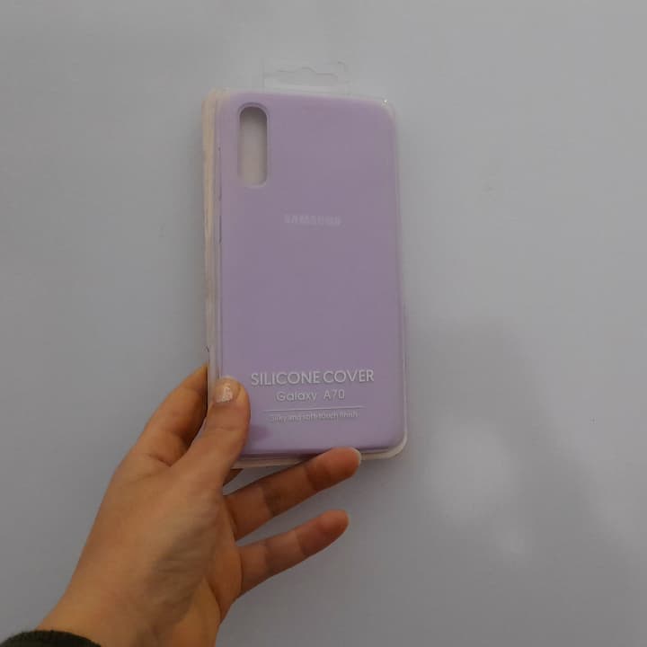 قاب گوشی سامسونگ Galaxy A70 مدل سیلیکونی — تصویر ۳