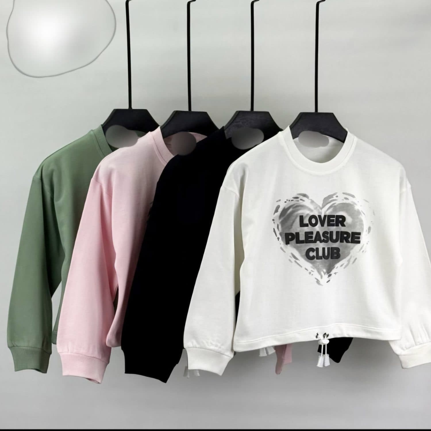 کراپ باکسی دخترانه مدل Loverمناسب 4 تا 14 سال