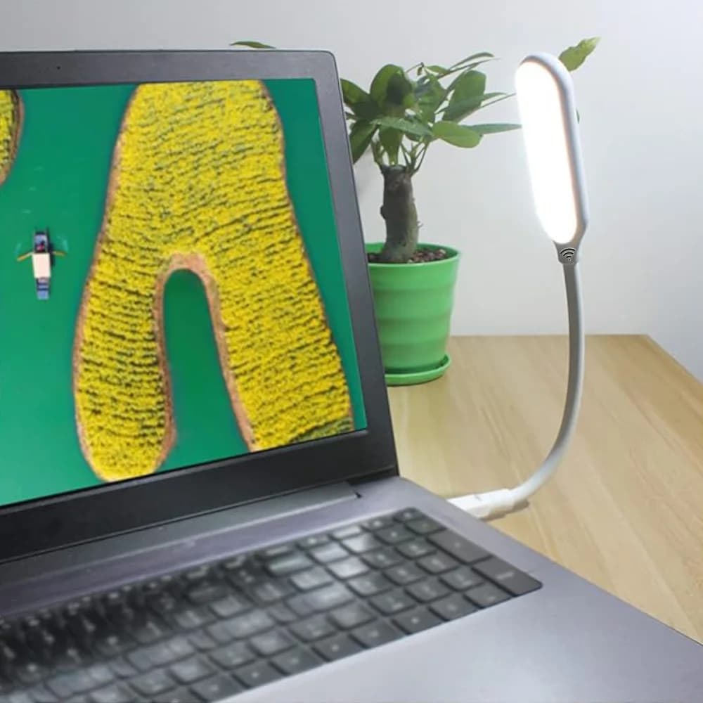 چراغ لامپ USB مدل 6150 با نور مهتابی — تصویر ۴
