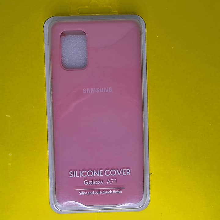 قاب گوشی سامسونگ Galaxy A71 مدل سیلیکونی — تصویر ۴