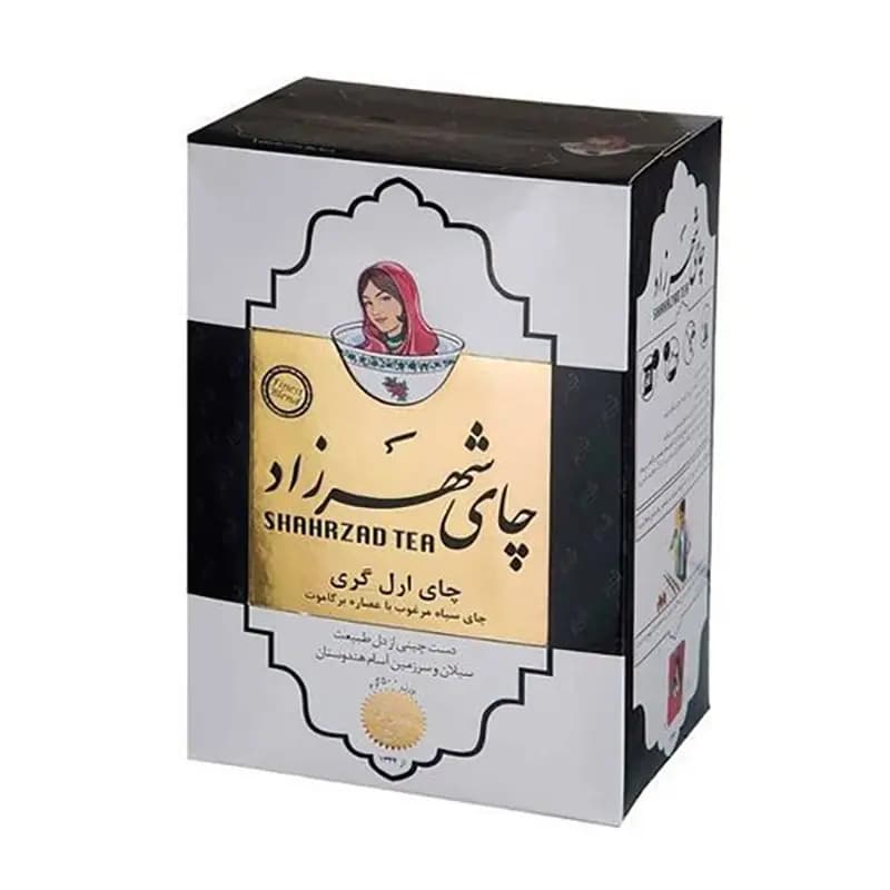 چای سیاه شهرزاد (ارل گری) 400 گرمی — تصویر ۲