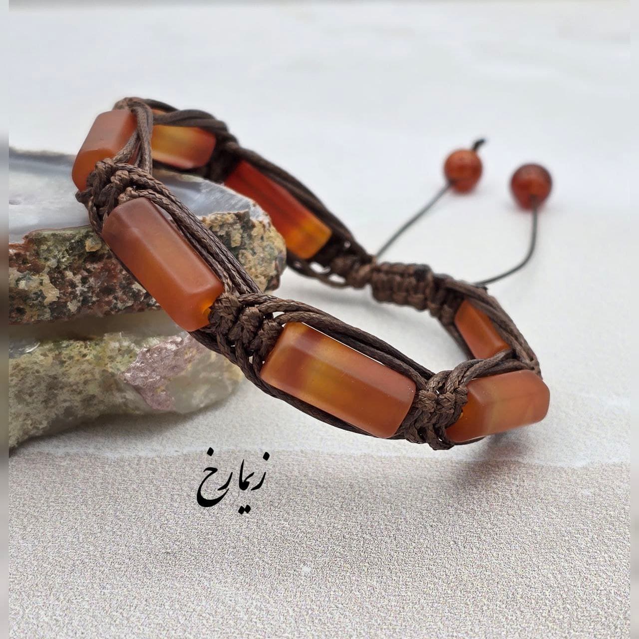 دسبتند مردانه عقیق