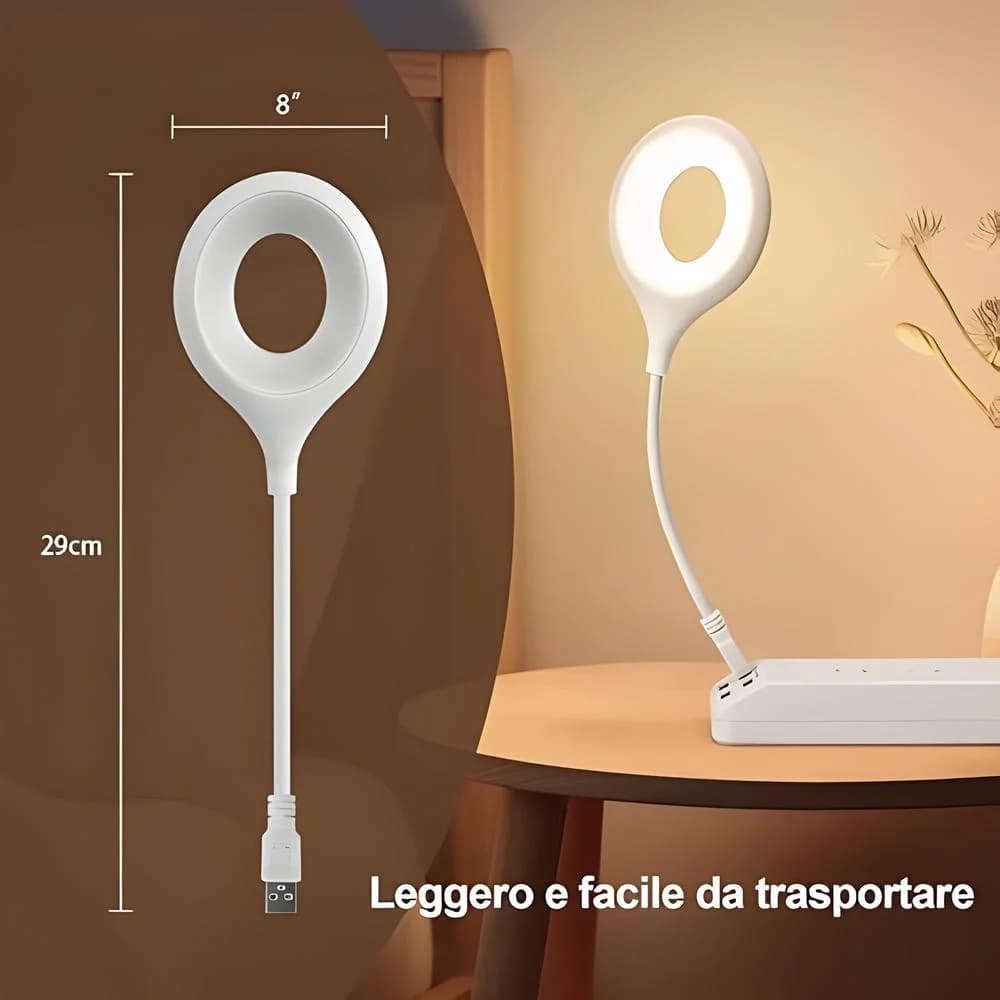 چراغ لامپ USB مدل Rounded Lamp — تصویر ۵