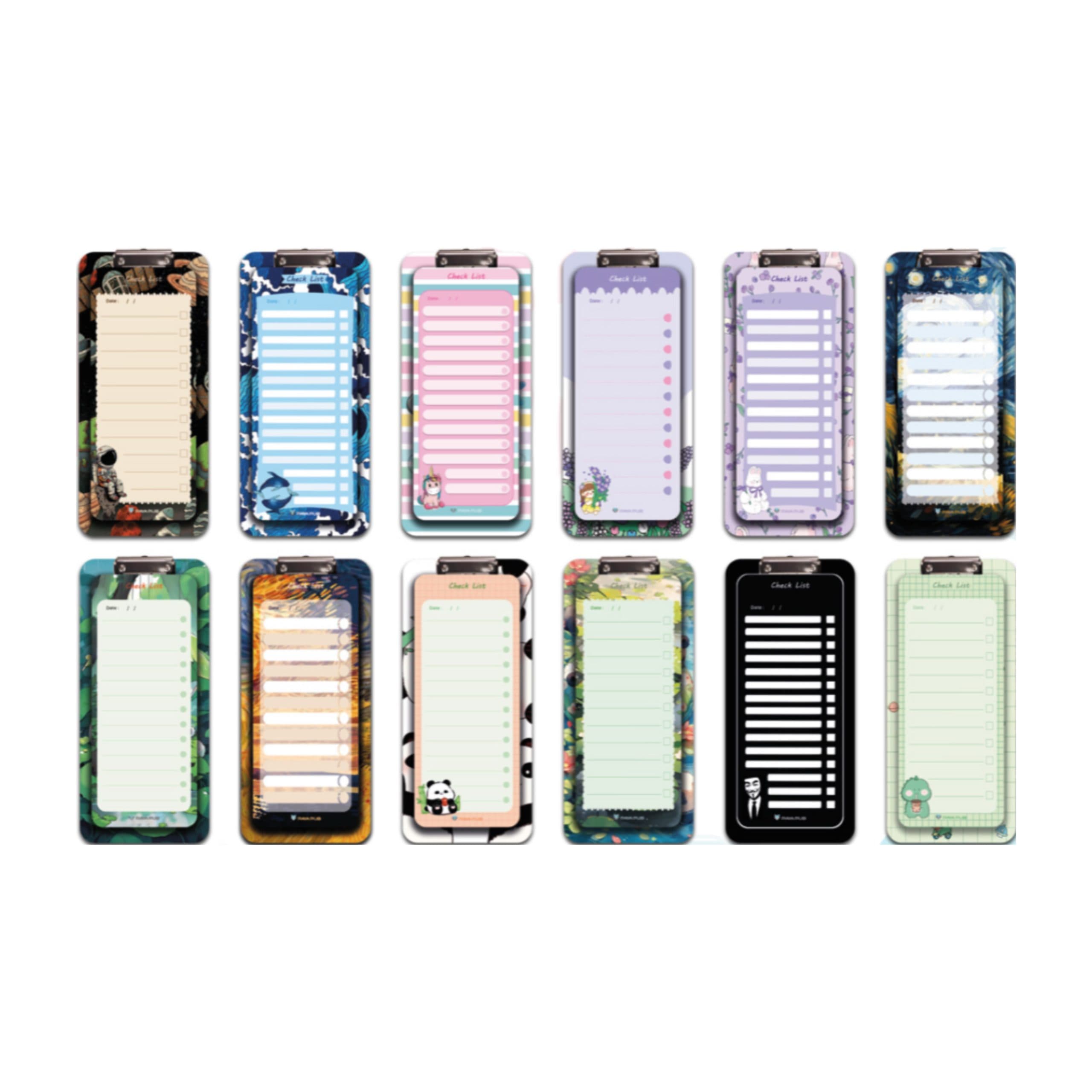 چک لیست 60 برگ متوسط فانتزی MDF پایاپاب کد P04