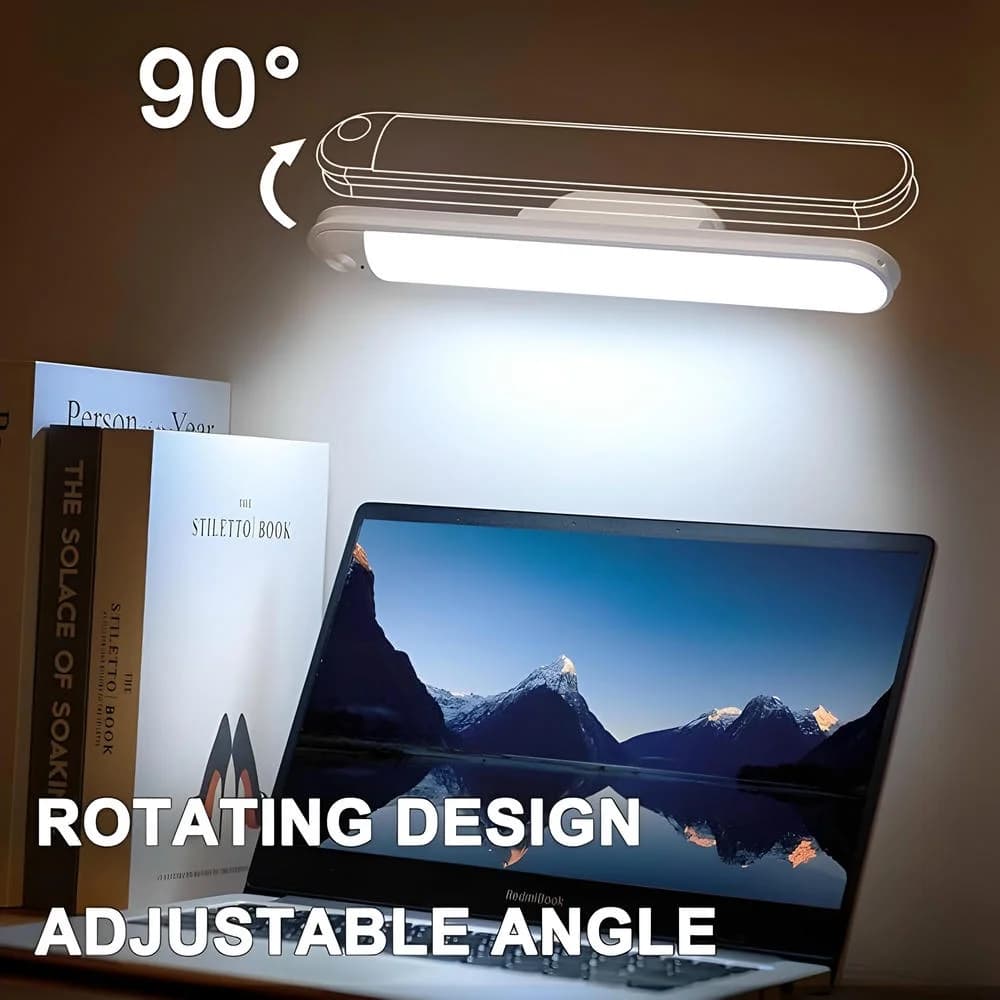 چراغ شارژی مهتابی مدل Cool Lamp با پنل لمسی — تصویر ۳